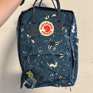 New Fjallraven Kanken Art Laptop 13 Backpack, Unisex Adult, Blue Fable